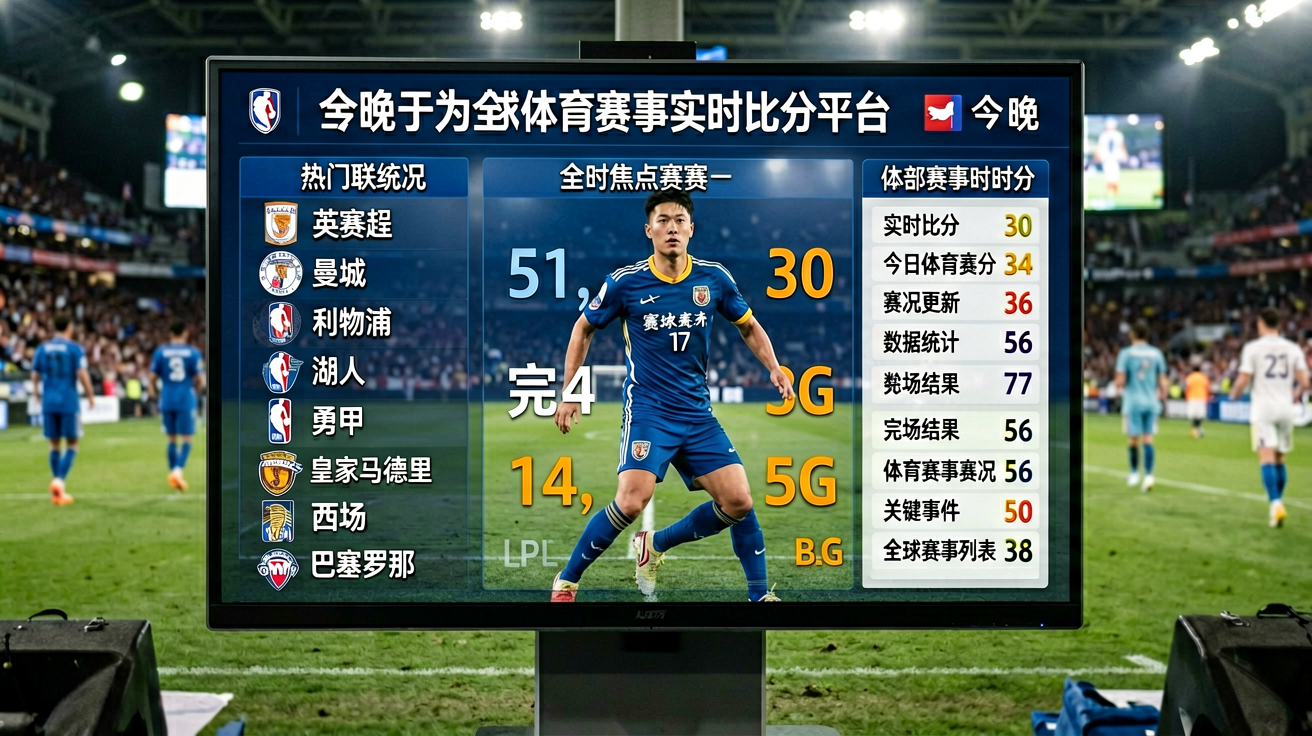 数据统计看板示意